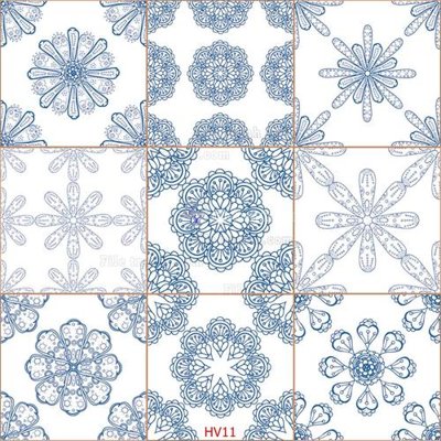 File in trần File hoa văn gạch bông HV11 (bản gốc) 5D