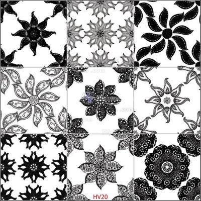 File tranh File hoa văn gạch bông HV20 (gốc) chủ đề con người