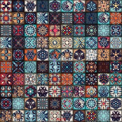 File tranh File hoa văn gạch bông HV70 (gốc) in film