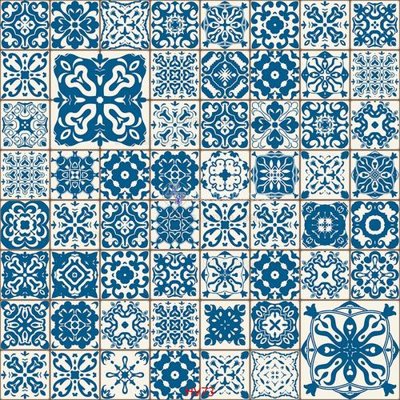 File gốc File hoa văn gạch bông HV73 (PNG) trong suốt (transparent)