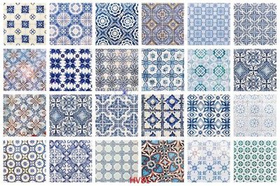 Download file gốc File hoa văn gạch bông HV81 (in lụa) hoa lá