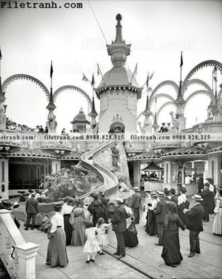 File in ấn Helter-Skelter_ 1905 (bản gốc) cao cấp