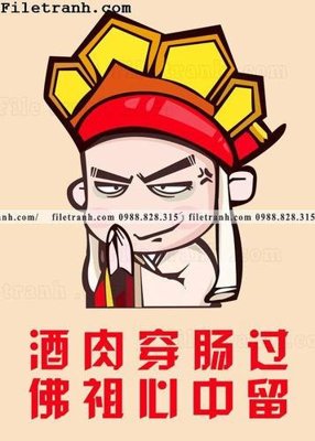 File in mica Hinh Anh Hai Huoc Ve Nha Hang 118 (bản gốc) làm vách ngăn