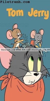 File tranh trang trí Hinh Anh Loi Vao Cua Tom Va Jerry 122 (tải file gốc)