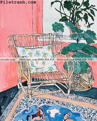 File gốc in mica Hoa phong cach Bac Au 136 chất lượng