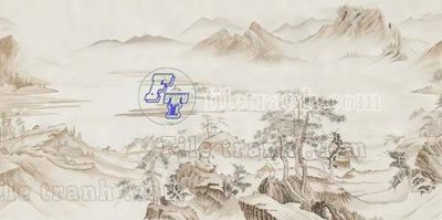 File ảnh File tranh gốc tranh tường bích họa idochine trung quốc IDT120 (gốc) in PP, decal