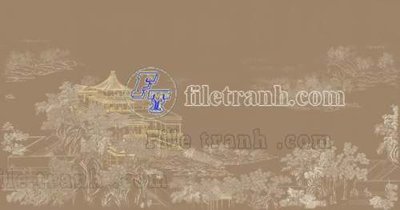 File PSD File tranh gốc tranh tường bích họa idochine trung quốc IDT126 (bản gốc) cho nhà in