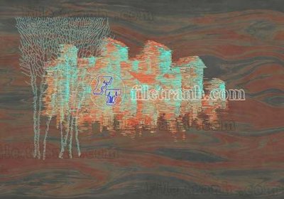 File tranh File tranh gốc tranh tường bích họa idochine trung quốc IDT150 (ảnh gốc) sắc nét hoàn hảo