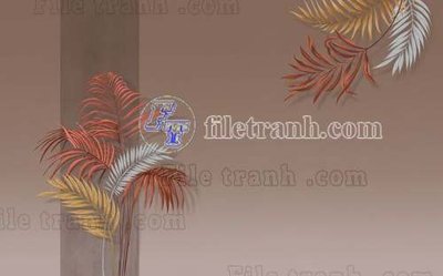 File tranh File tranh gốc tranh tường bích họa idochine trung quốc IDT158 (bản gốc) treo phòng ăn