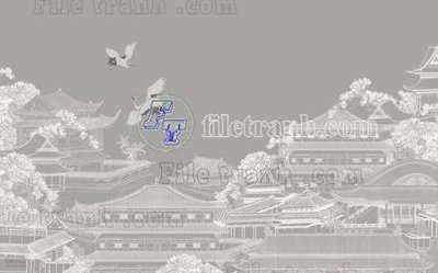 Tệp tin gốc File tranh gốc tranh tường bích họa idochine trung quốc IDT20 (dùng cho in ấn) chuyên nghiệp