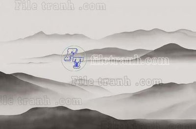 File gốc in mica File tranh gốc tranh tường bích họa idochine trung quốc IDT211 chất lượng