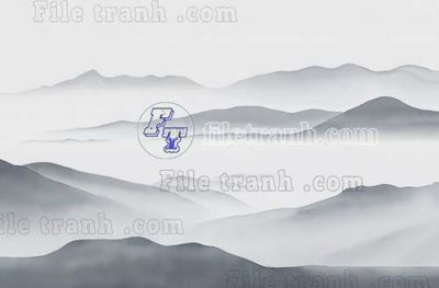 File gốc File tranh gốc tranh tường bích họa idochine trung quốc IDT212 (in mica) trang trí