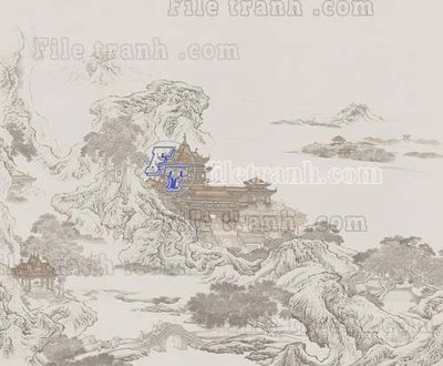 File in trần File tranh gốc tranh tường bích họa idochine trung quốc IDT220 (file gốc) chủ đề vũ trụ