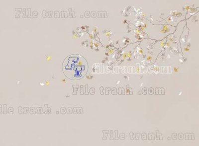 File gốc File tranh gốc tranh tường bích họa idochine trung quốc IDT292 (in mica) cắt laser