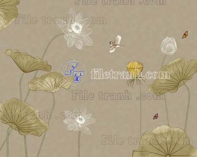 File ảnh File tranh gốc tranh tường bích họa idochine trung quốc IDT367 (gốc) cho trang trí nội thất