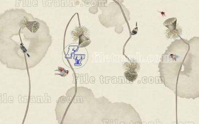 File gốc File tranh gốc tranh tường bích họa idochine trung quốc IDT381 (cho in ấn) từ Filetranh.com