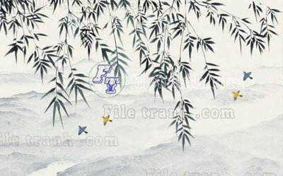 File gốc File tranh gốc tranh tường bích họa idochine trung quốc IDT458 (phong cách) cổ điển