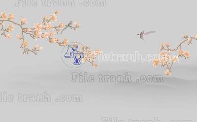 Tải file File tranh gốc tranh tường bích họa idochine trung quốc IDT471 (gốc) chủ đề phong thủy