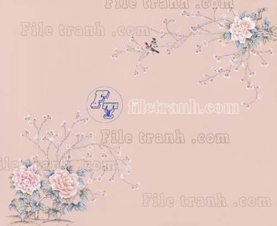 Download file gốc File tranh gốc tranh tường bích họa idochine trung quốc IDT484 (dùng cho in ấn)