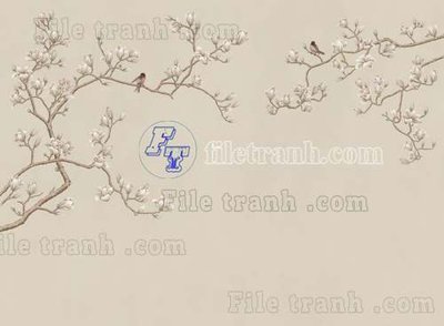 File gốc File tranh gốc tranh tường bích họa idochine trung quốc IDT486 (in mica) làm bảng hiệu
