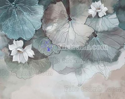 File PSD File tranh gốc tranh tường bích họa idochine trung quốc IDT5 (gốc) nhiều lớp (multi-layer)