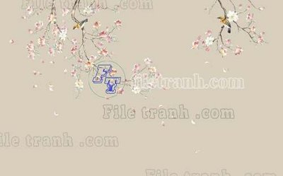 File in trần File tranh gốc tranh tường bích họa idochine trung quốc IDT500 (bản gốc) bầu trời