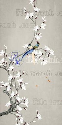 File tranh PSD File tranh gốc tranh tường bích họa idochine trung quốc IDT507 chất lượng cao