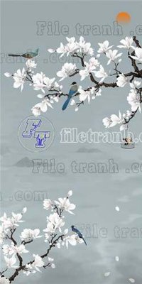 File tranh File tranh gốc tranh tường bích họa idochine trung quốc IDT514 (bản gốc) treo tường