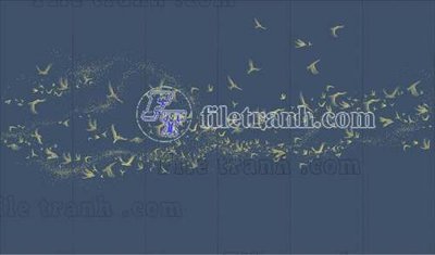 File in mica File tranh gốc tranh tường bích họa idochine trung quốc IDT523 (ảnh gốc) đẹp