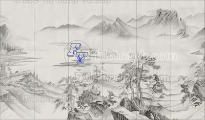 File gốc File tranh gốc tranh tường bích họa idochine trung quốc IDT544 (chuẩn CMYK) cho nhà in