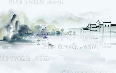 File ảnh gốc File tranh gốc tranh tường bích họa idochine trung quốc IDT613 (chuyên in mica)