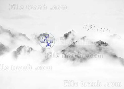 File PSD File tranh gốc tranh tường bích họa idochine trung quốc IDT640 (nguyên bản) cho thiết kế