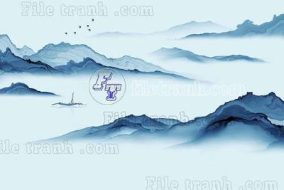 Tải file File tranh gốc tranh tường bích họa idochine trung quốc IDT652 (gốc) in ấn ngay lập tức