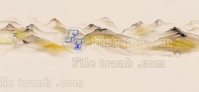 File PSD File tranh gốc tranh tường bích họa idochine trung quốc IDT685 (bản gốc) đã tách nền