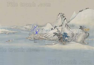 Tải file File tranh gốc tranh tường bích họa idochine trung quốc IDT688 (ảnh gốc) file AI/EPS