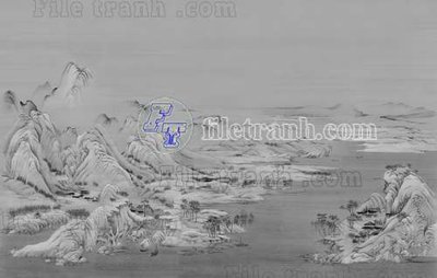 File tranh File tranh gốc tranh tường bích họa idochine trung quốc IDT694 (ảnh gốc) cho in ấn kỹ thuật số