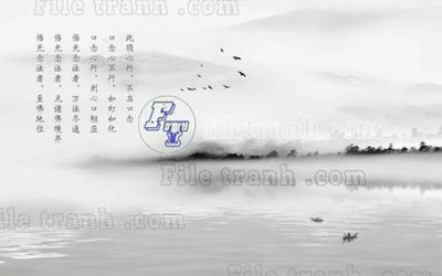 File in ấn File tranh gốc tranh tường bích họa idochine trung quốc IDT728 (bản gốc) cao cấp