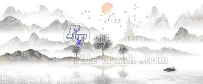 File gốc File tranh gốc tranh tường bích họa idochine trung quốc IDT738 (trang trí) phòng ngủ