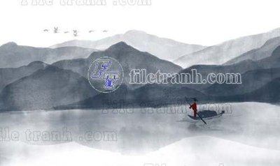 Download file gốc File tranh gốc tranh tường bích họa idochine trung quốc IDT740 (in mica) trong suốt