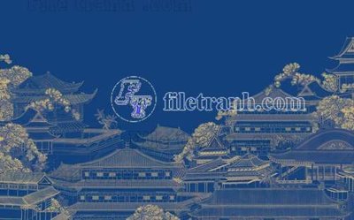 File tranh File tranh gốc tranh tường bích họa idochine trung quốc IDT96 (ảnh gốc) cho in ấn kỹ thuật số