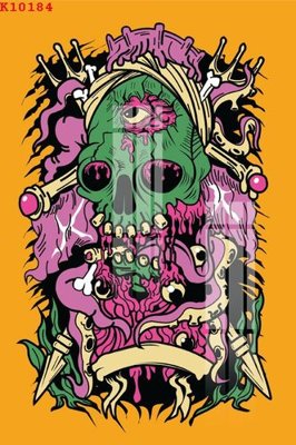 File tranh gốc PSD File gốc in tranh tổng hợp K10184 còn nguyên layer