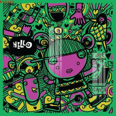 File tranh PSD File gốc in tranh tổng hợp K10333 chất lượng cao