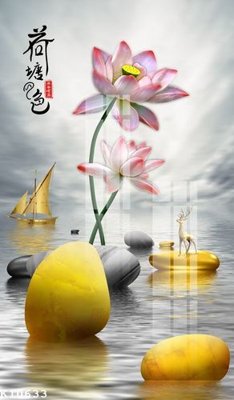 File tranh gốc File gốc in tranh tổng hợp K10633 (sắc nét từng chi tiết)