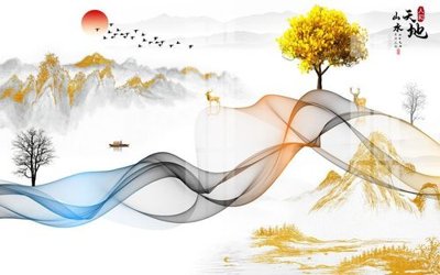 Tải file gốc in lụa File gốc in tranh tổng hợp K10677 siêu nét