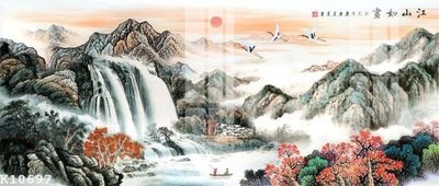 File gốc File gốc in tranh tổng hợp K10697 (cho in UV) siêu nét