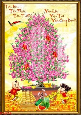 File gốc File gốc in tranh tổng hợp K1078 (thiết kế) cho in ấn