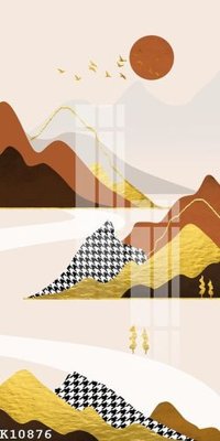 File gốc File gốc in tranh tổng hợp K10876 (thiết kế) cho in ấn