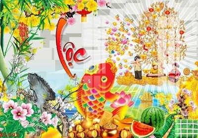 Tải file File gốc in tranh tổng hợp K1092 (gốc) làm tranh trang trí