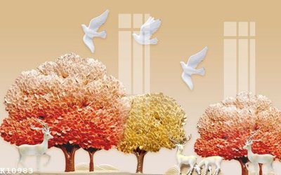 File gốc File gốc in tranh tổng hợp K10983 (phiên bản chuẩn) để in ấn