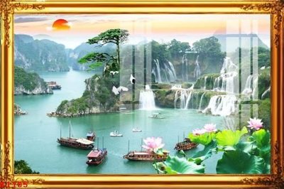 File in mica File gốc in tranh tổng hợp K1105 (bản gốc) sắc sảo